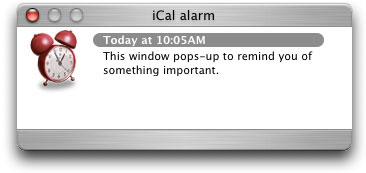 Alert Window