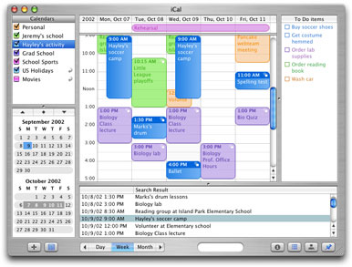 iCal Window